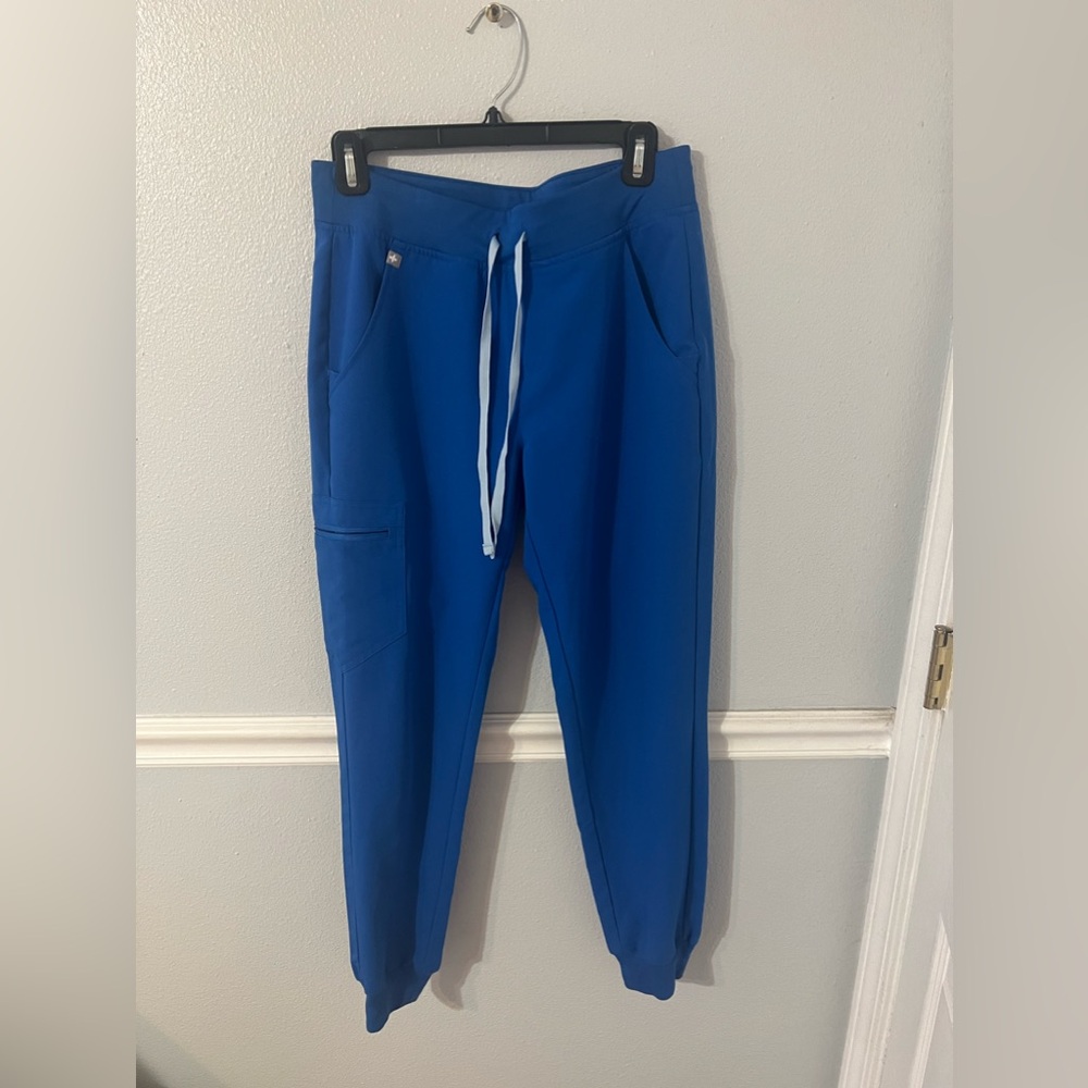 Figs royal blue regular Zamora jogger
